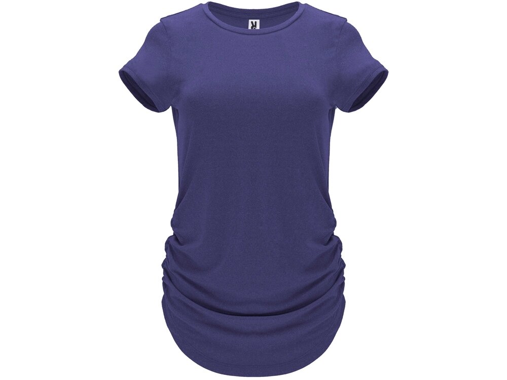 Футболка Aintree женская, меланжевый лиловый от компании ТОО VEER Company Group / Одежда и сувениры с логотипом - фото 1