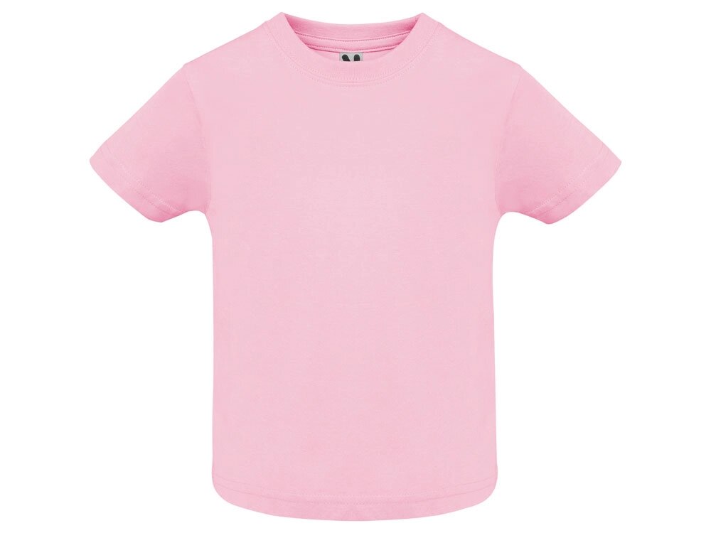 Футболка Baby  детская, светло-розовый от компании ТОО VEER Company Group / Одежда и сувениры с логотипом - фото 1
