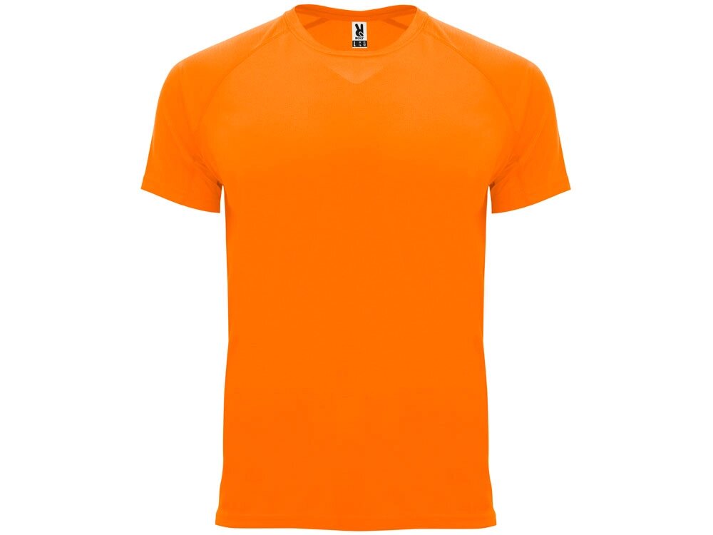 Футболка Bahrain мужская, неоновый оранжевый от компании ТОО VEER Company Group / Одежда и сувениры с логотипом - фото 1