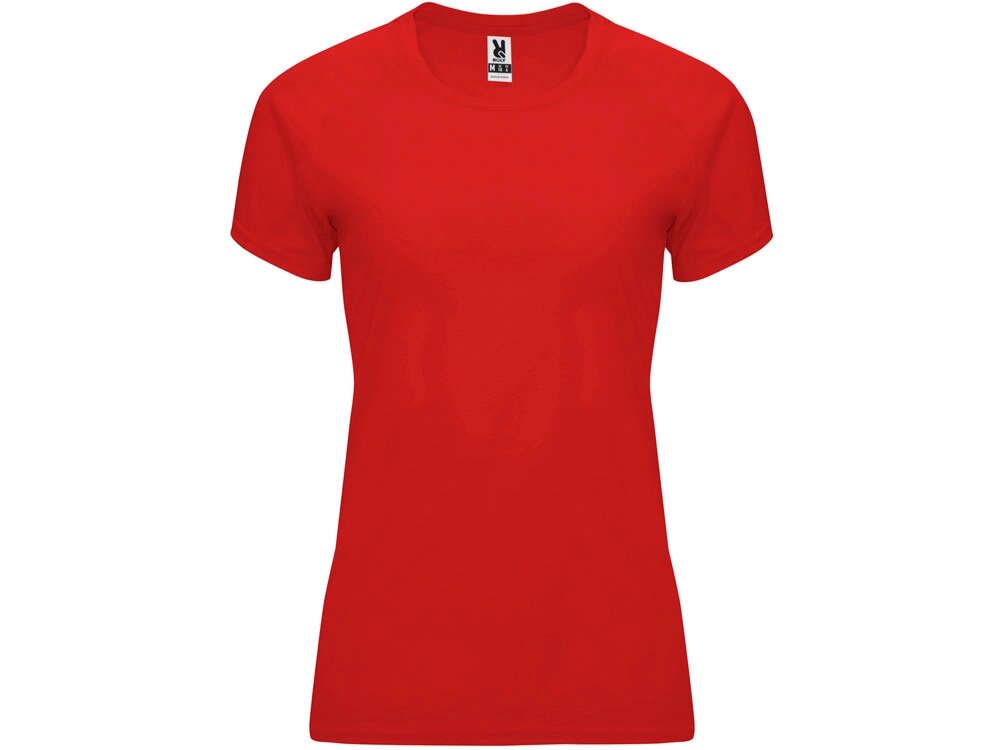 Футболка Bahrain женская, красный от компании ТОО VEER Company Group / Одежда и сувениры с логотипом - фото 1