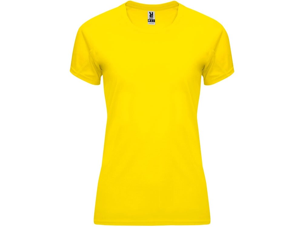 Футболка Bahrain женская, желтый от компании ТОО VEER Company Group / Одежда и сувениры с логотипом - фото 1