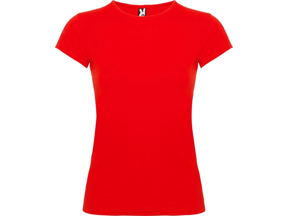 Футболка Bali женская, красный от компании ТОО VEER Company Group / Одежда и сувениры с логотипом - фото 1