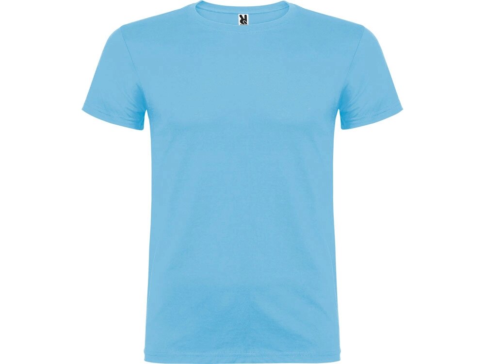 Футболка Beagle мужская, небесно-голубой от компании ТОО VEER Company Group / Одежда и сувениры с логотипом - фото 1