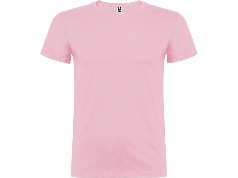 Футболка Beagle мужская, светло-розовый от компании ТОО VEER Company Group / Одежда и сувениры с логотипом - фото 1