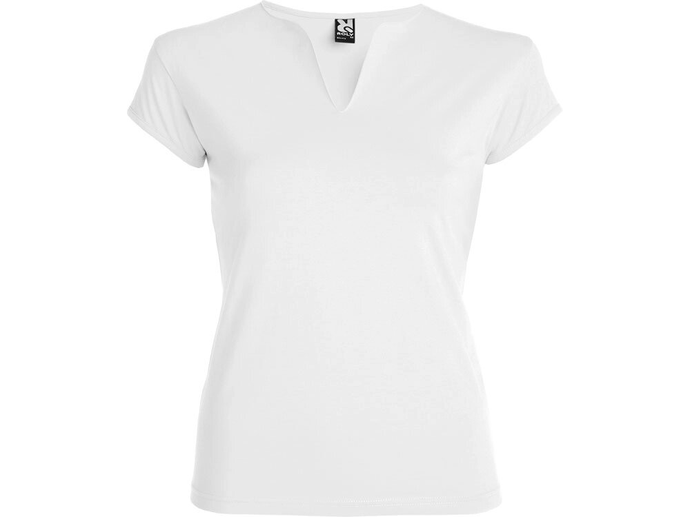 Футболка Belice женская, белый от компании ТОО VEER Company Group / Одежда и сувениры с логотипом - фото 1