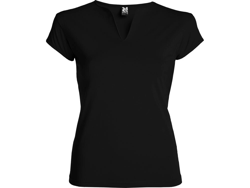 Футболка Belice женская, черный от компании ТОО VEER Company Group / Одежда и сувениры с логотипом - фото 1