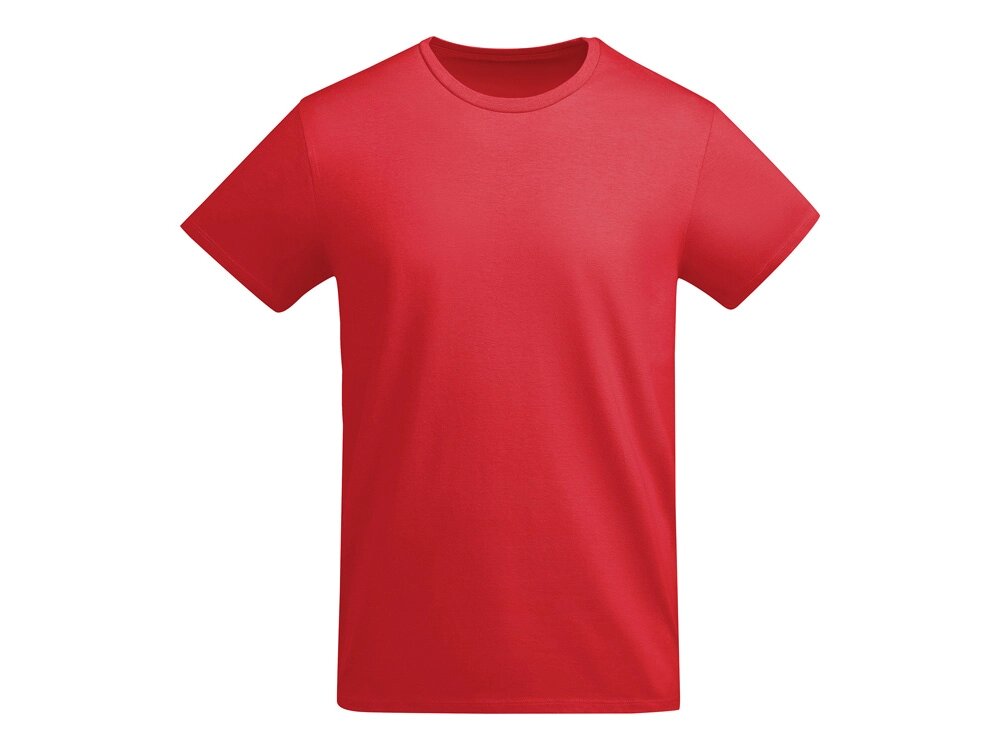Футболка Breda мужская, красный от компании ТОО VEER Company Group / Одежда и сувениры с логотипом - фото 1