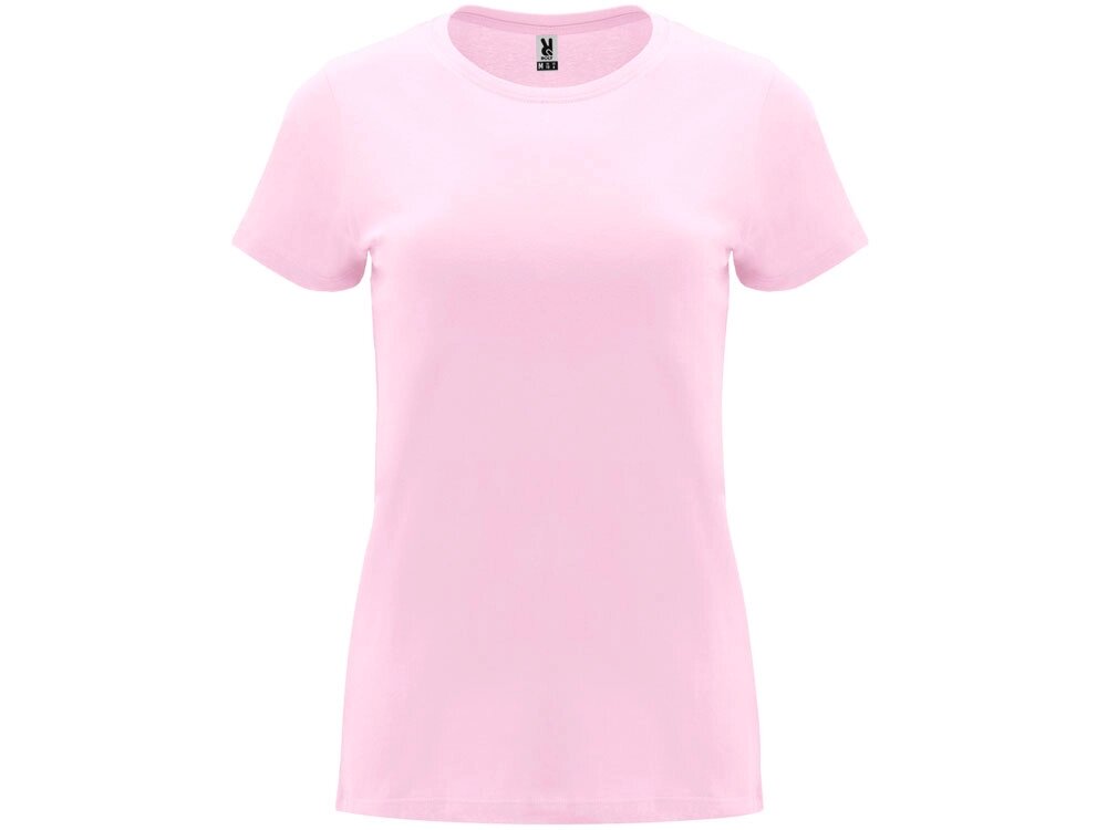 Футболка Capri женская, светло-розовый от компании ТОО VEER Company Group / Одежда и сувениры с логотипом - фото 1