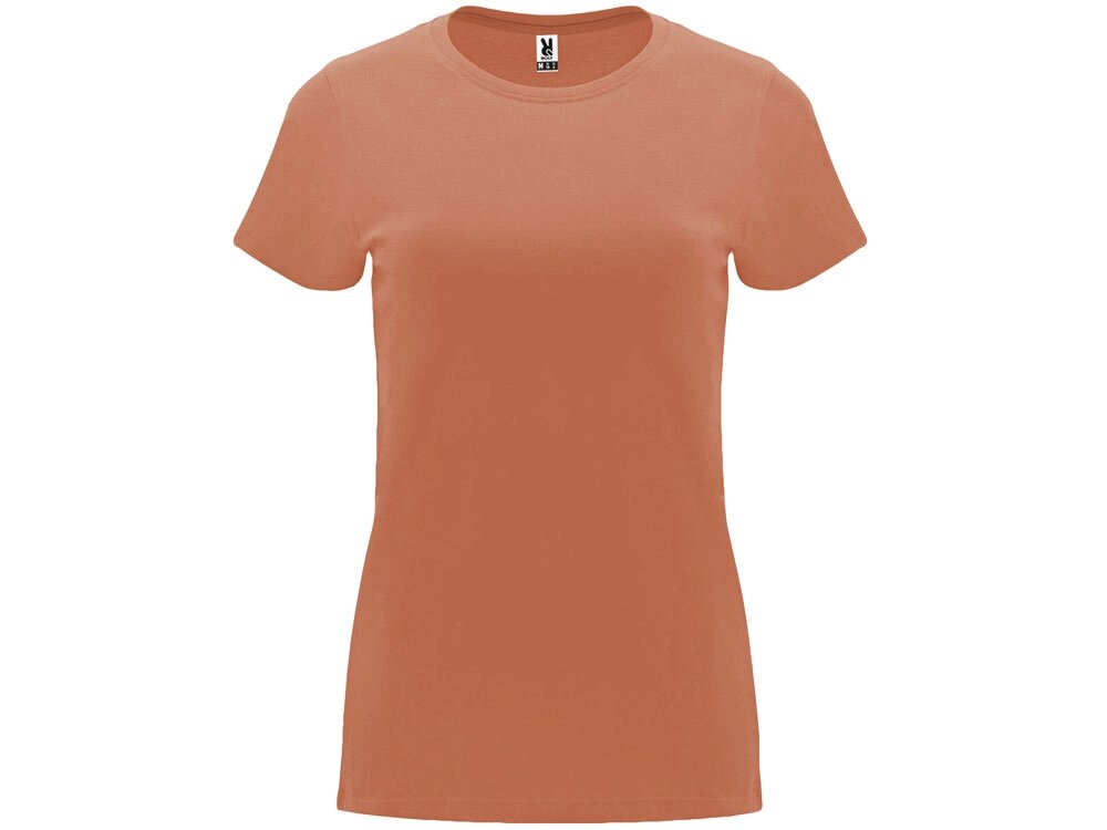 Футболка Capri женская, ярко-оранжевый от компании ТОО VEER Company Group / Одежда и сувениры с логотипом - фото 1