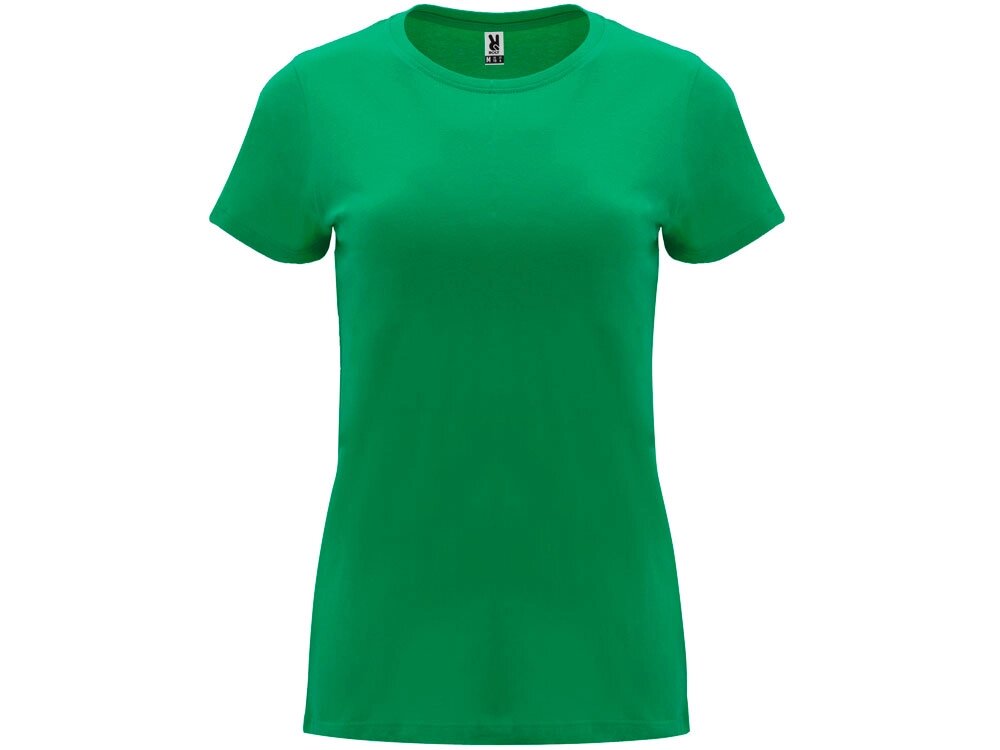 Футболка Capri женская, зеленый от компании ТОО VEER Company Group / Одежда и сувениры с логотипом - фото 1