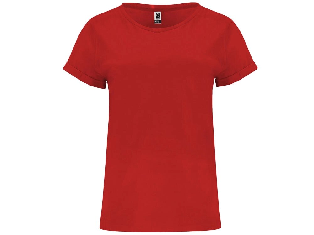 Футболка Cies женская, красный от компании ТОО VEER Company Group / Одежда и сувениры с логотипом - фото 1