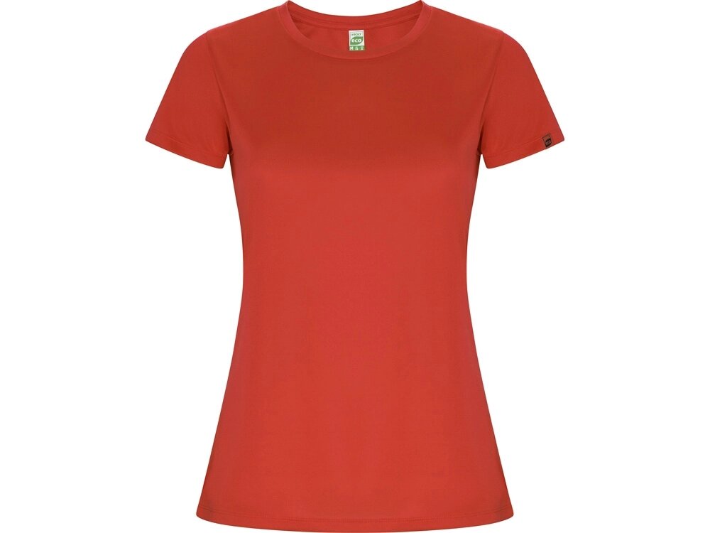 Футболка Imola женская, красный от компании ТОО VEER Company Group / Одежда и сувениры с логотипом - фото 1