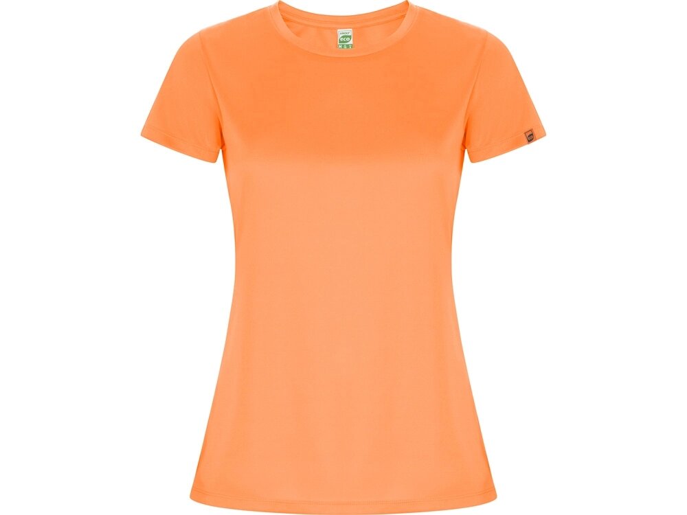 Футболка Imola женская, неоновый оранжевый от компании ТОО VEER Company Group / Одежда и сувениры с логотипом - фото 1
