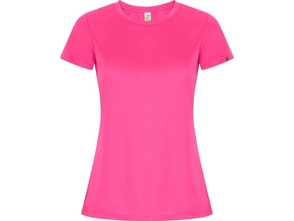 Футболка Imola женская, неоновый розовый от компании ТОО VEER Company Group / Одежда и сувениры с логотипом - фото 1