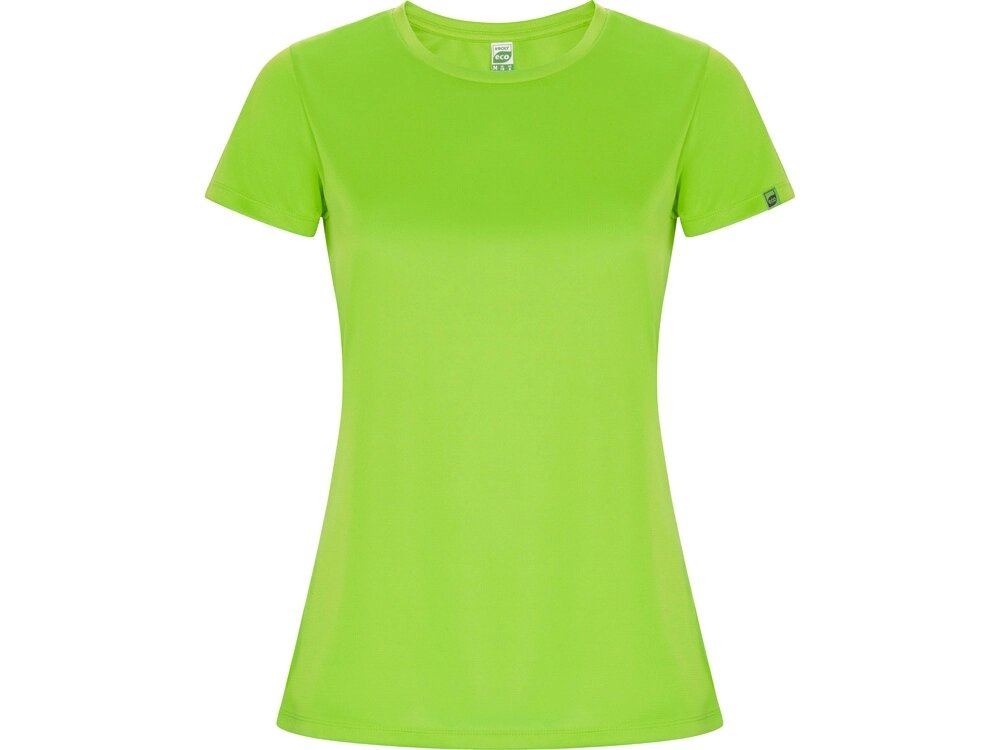 Футболка Imola женская, неоновый зеленый от компании ТОО VEER Company Group / Одежда и сувениры с логотипом - фото 1