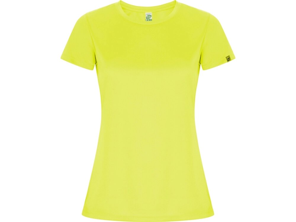 Футболка Imola женская, неоновый желтый от компании ТОО VEER Company Group / Одежда и сувениры с логотипом - фото 1