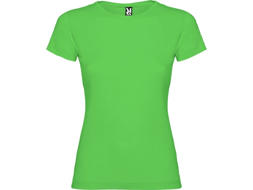 Футболка Jamaica женская, зеленое яблоко от компании ТОО VEER Company Group / Одежда и сувениры с логотипом - фото 1