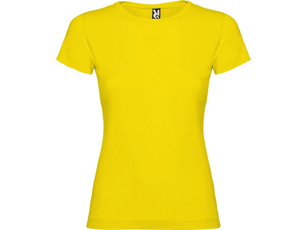 Футболка Jamaica женская, желтый от компании ТОО VEER Company Group / Одежда и сувениры с логотипом - фото 1