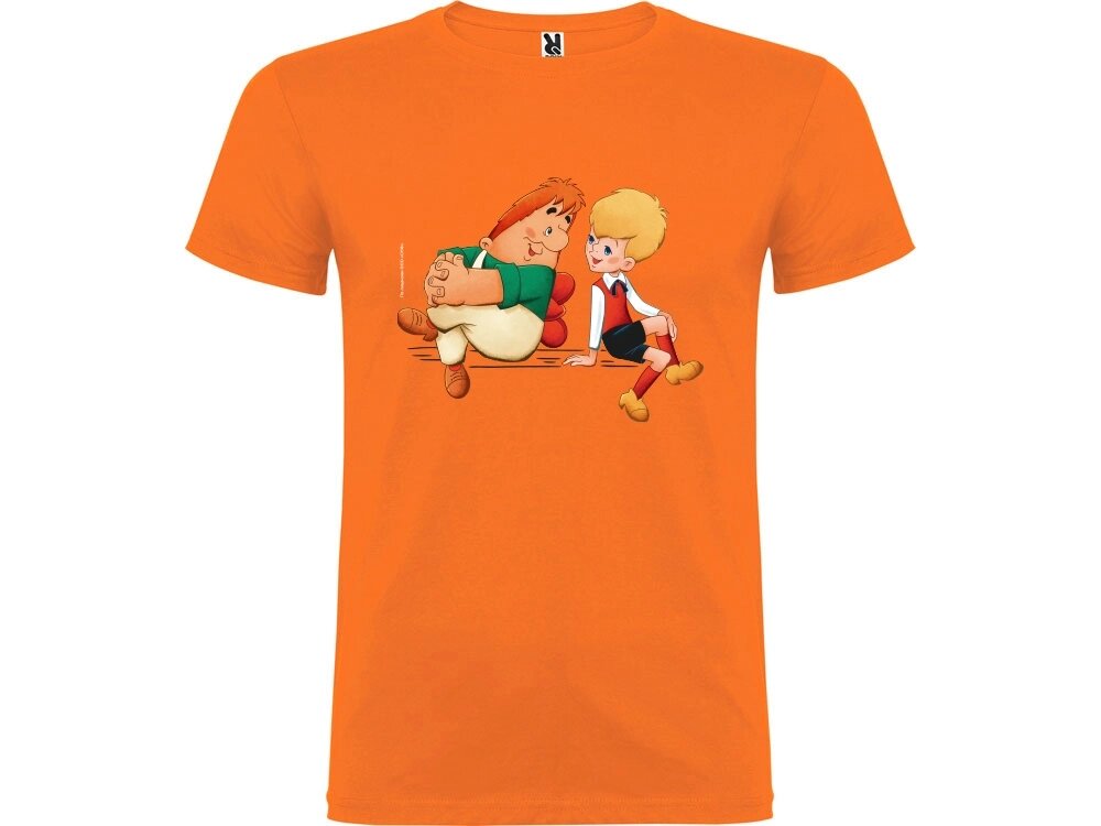 Футболка Карлсон детская, оранжевый от компании ТОО VEER Company Group / Одежда и сувениры с логотипом - фото 1