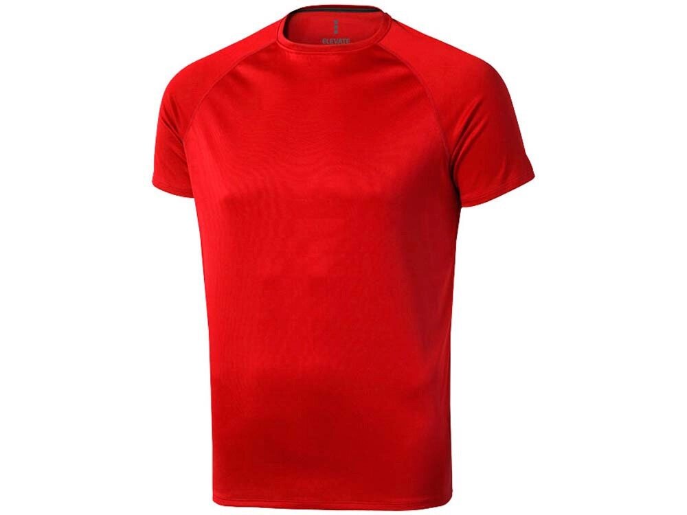 Футболка Niagara мужская, красный от компании ТОО VEER Company Group / Одежда и сувениры с логотипом - фото 1