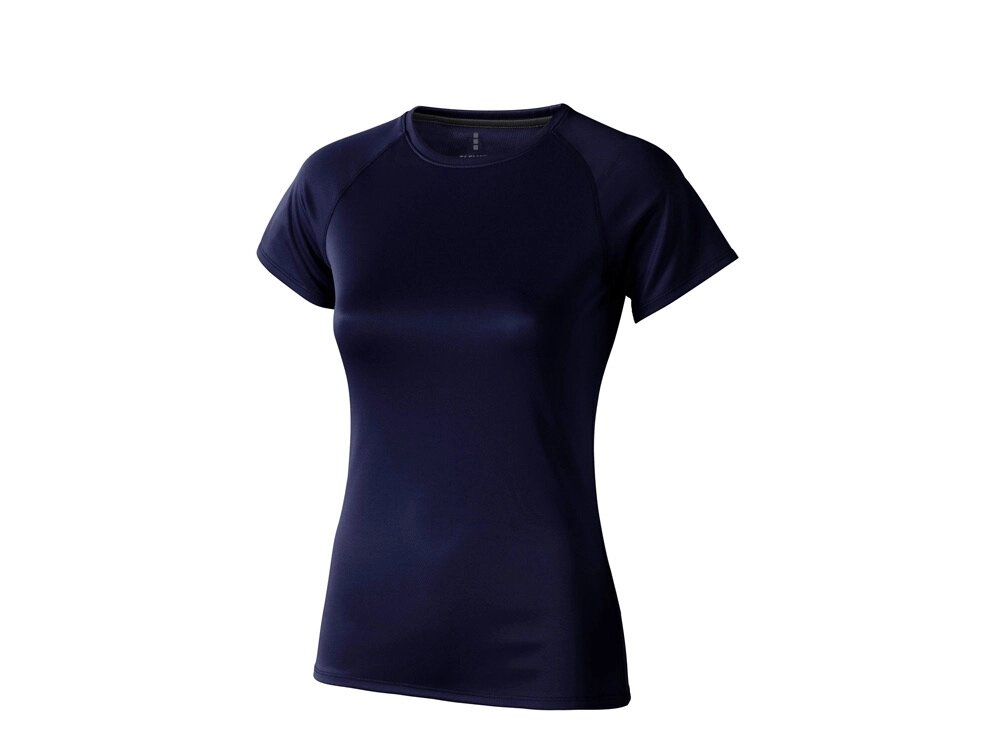 Футболка Niagara женская, темно-синий от компании ТОО VEER Company Group / Одежда и сувениры с логотипом - фото 1