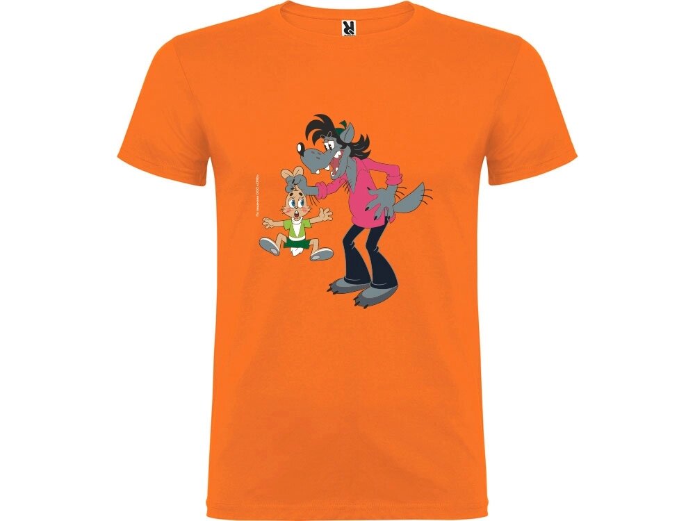 Футболка Ну, погоди! детская, оранжевый от компании ТОО VEER Company Group / Одежда и сувениры с логотипом - фото 1