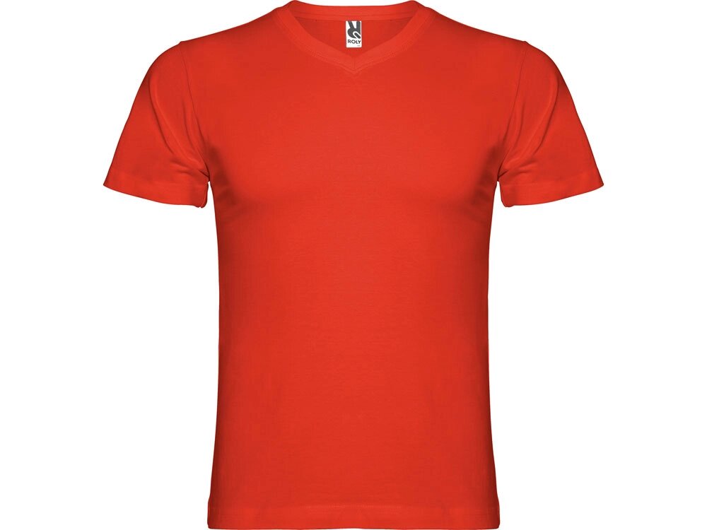 Футболка Samoyedo мужская, красный от компании ТОО VEER Company Group / Одежда и сувениры с логотипом - фото 1