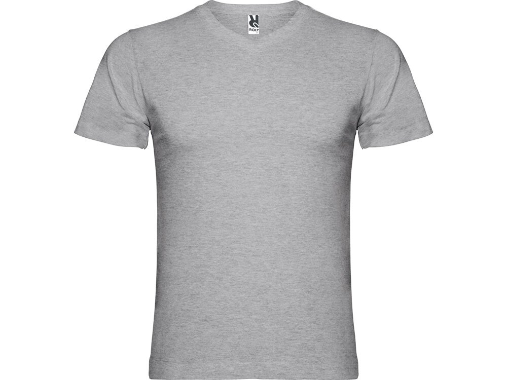 Футболка Samoyedo мужская, серый меланж от компании ТОО VEER Company Group / Одежда и сувениры с логотипом - фото 1