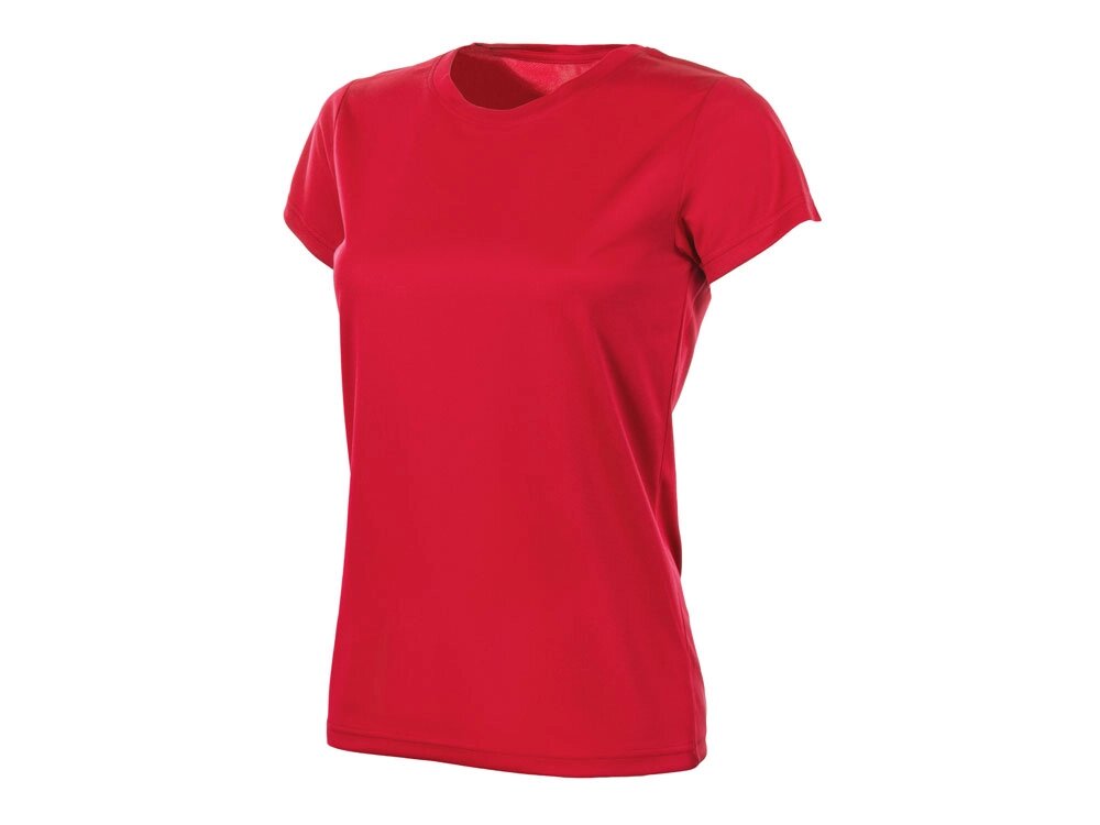 Футболка спортивная Verona женская, красный от компании ТОО VEER Company Group / Одежда и сувениры с логотипом - фото 1