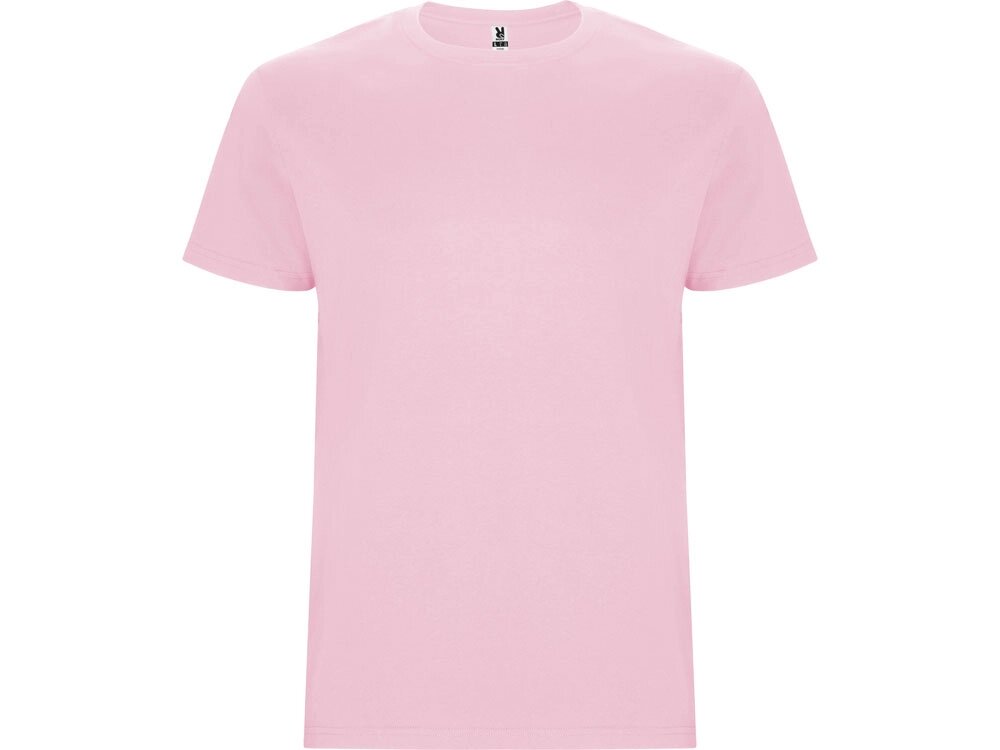 Футболка Stafford мужская, светло-розовый от компании ТОО VEER Company Group / Одежда и сувениры с логотипом - фото 1