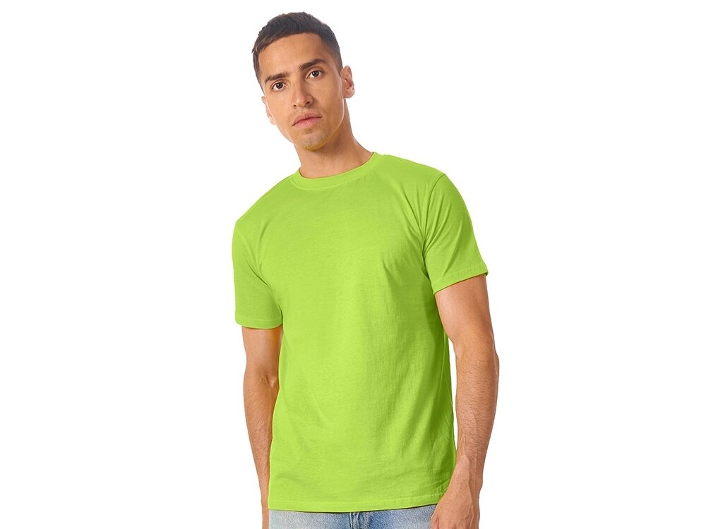 Футболка Super club мужская, зеленое яблоко от компании ТОО VEER Company Group / Одежда и сувениры с логотипом - фото 1
