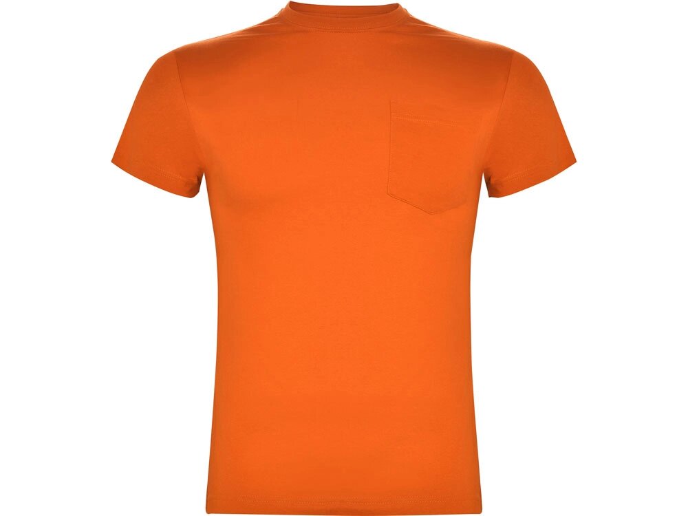 Футболка Teckel мужская, оранжевый от компании ТОО VEER Company Group / Одежда и сувениры с логотипом - фото 1