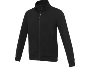 Galena унисекс-свитер с полноразмерной молнией из переработанных материалов Aware - Черный