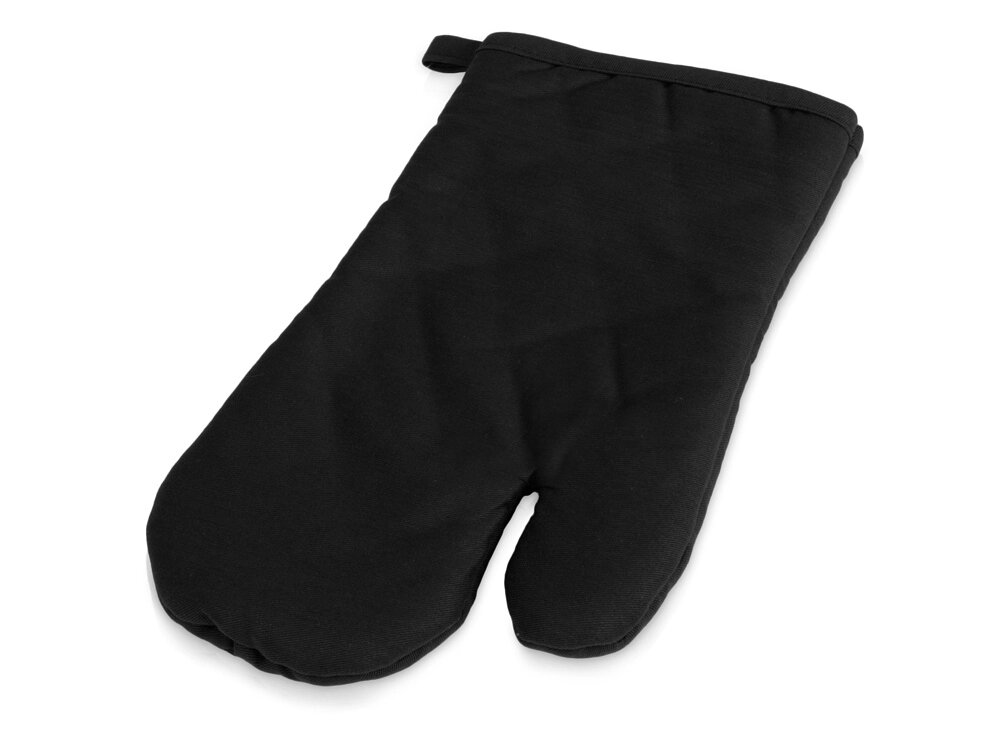 Хлопковая рукавица, черный от компании ТОО VEER Company Group / Одежда и сувениры с логотипом - фото 1