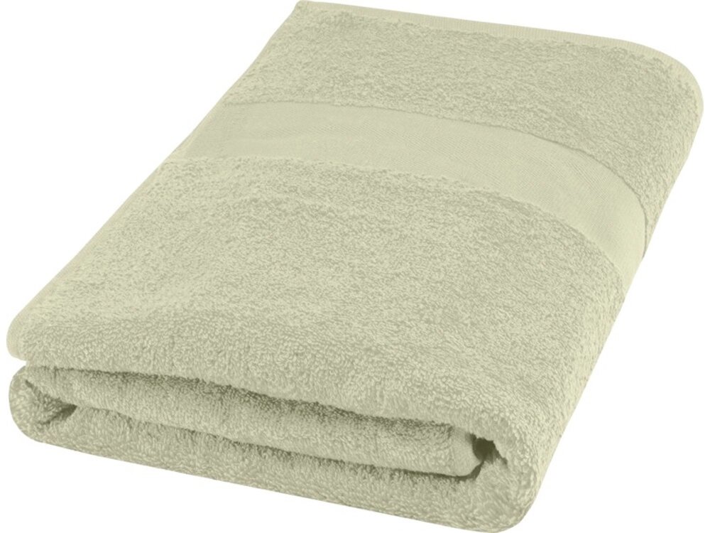 Хлопковое полотенце для ванной Amelia 70x140 см плотностью 450 г/м2, светло-серый от компании ТОО VEER Company Group / Одежда и сувениры с логотипом - фото 1