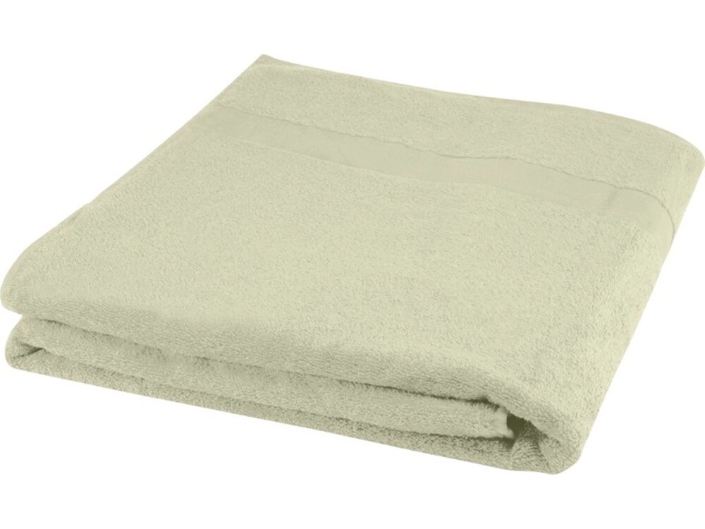 Хлопковое полотенце для ванной Evelyn 100x180 см плотностью 450 г/м2, светло-серый от компании ТОО VEER Company Group / Одежда и сувениры с логотипом - фото 1