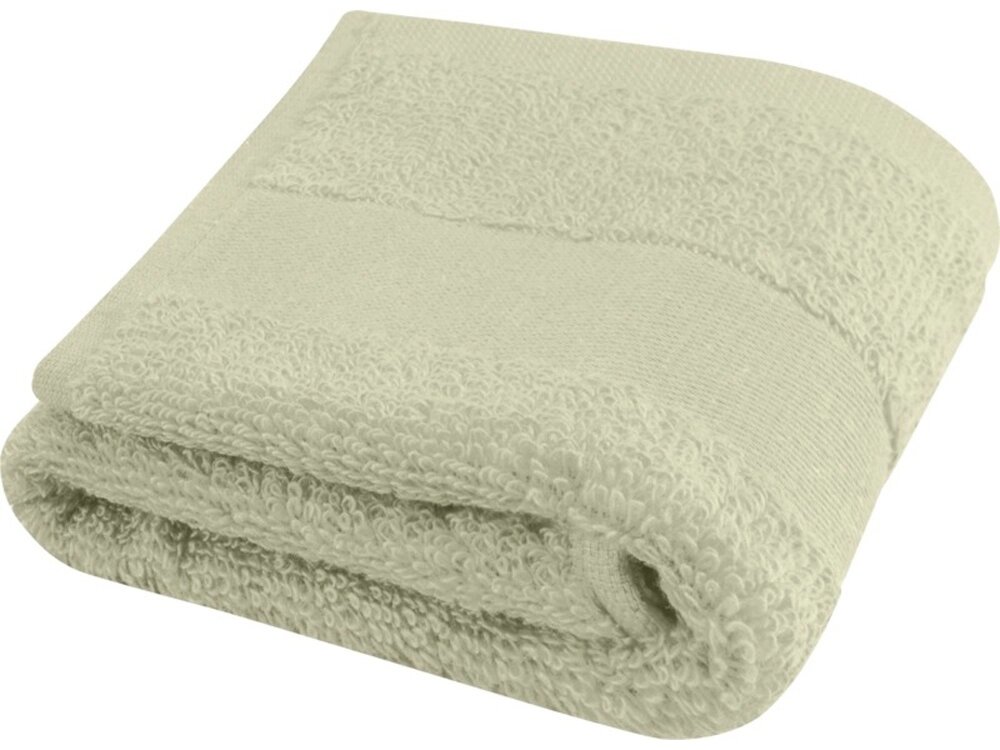 Хлопковое полотенце для ванной Sophia 30x50 см плотностью 450 г/м2, светло-серый от компании ТОО VEER Company Group / Одежда и сувениры с логотипом - фото 1