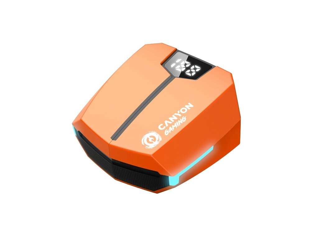 Игровая гарнитура Canyon DoubleBee GTWS-2, оранжевый (CND-GTWS2O) от компании ТОО VEER Company Group / Одежда и сувениры с логотипом - фото 1