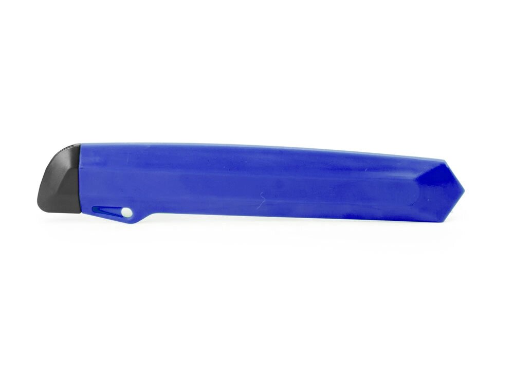 Канцелярский нож LOCK, королевский синий от компании ТОО VEER Company Group / Одежда и сувениры с логотипом - фото 1
