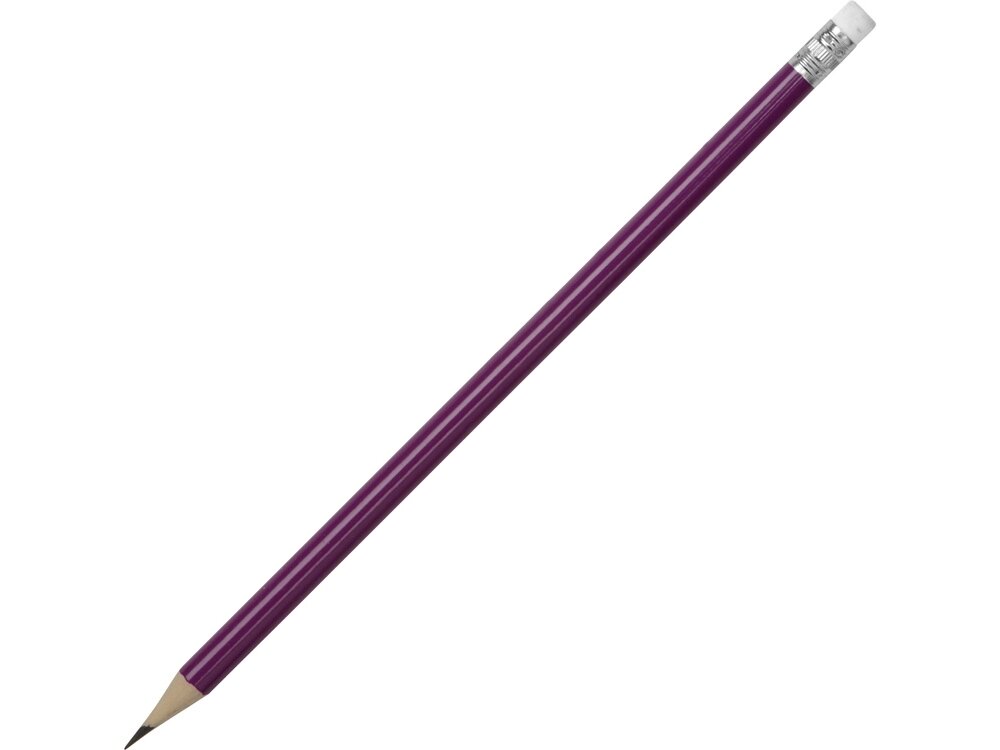 Карандаш Графит, фиолетовый от компании ТОО VEER Company Group / Одежда и сувениры с логотипом - фото 1