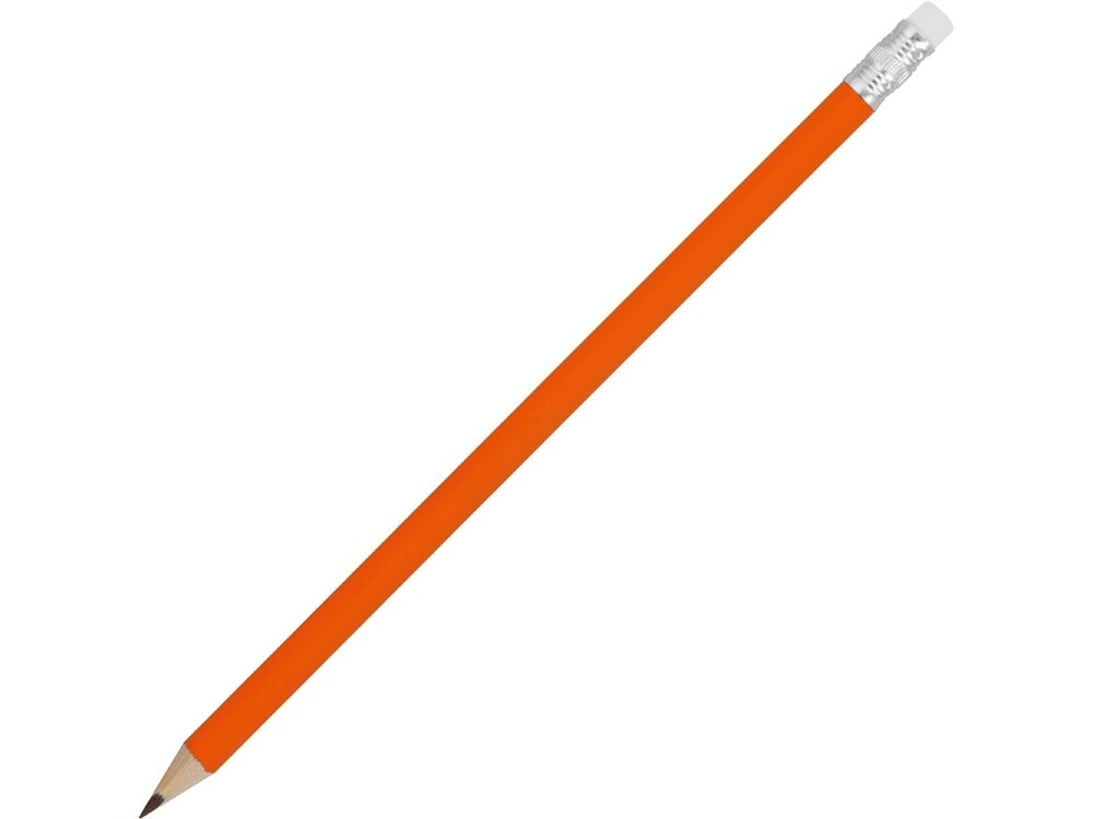 Карандаш Графит, оранжевый от компании ТОО VEER Company Group / Одежда и сувениры с логотипом - фото 1