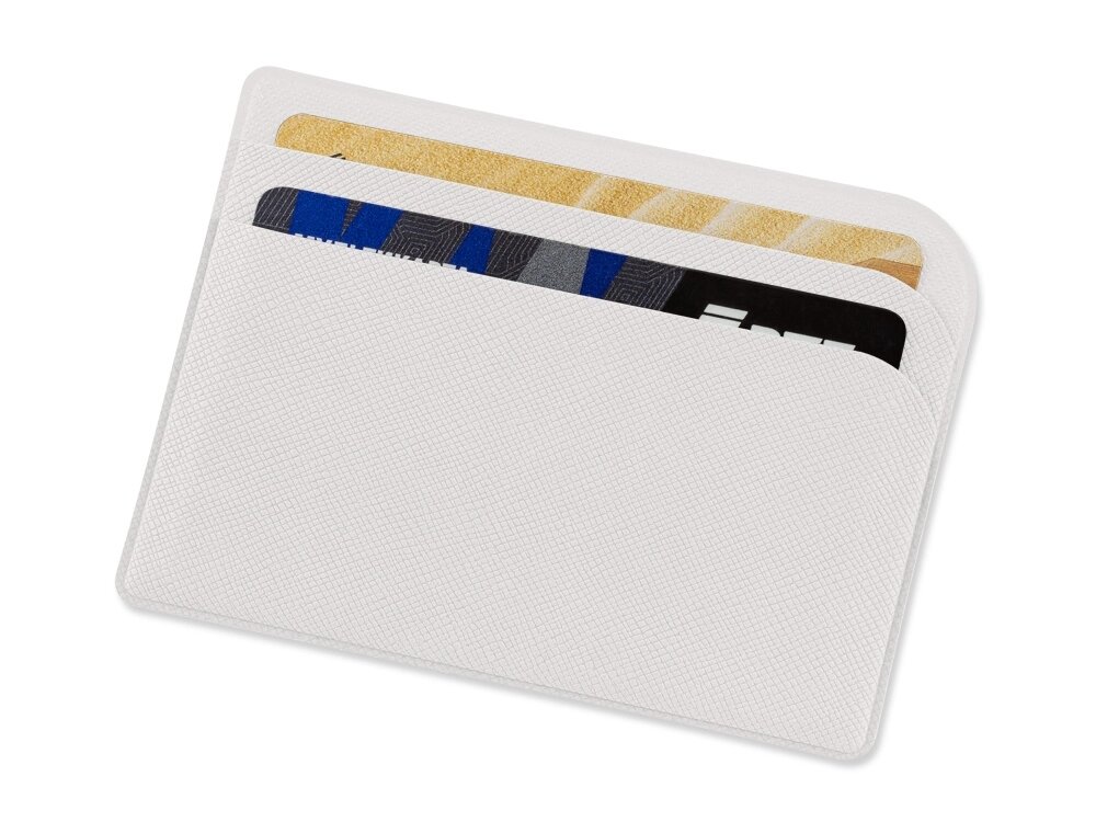 Картхолдер для 3-пластиковых карт Favor, белый от компании ТОО VEER Company Group / Одежда и сувениры с логотипом - фото 1