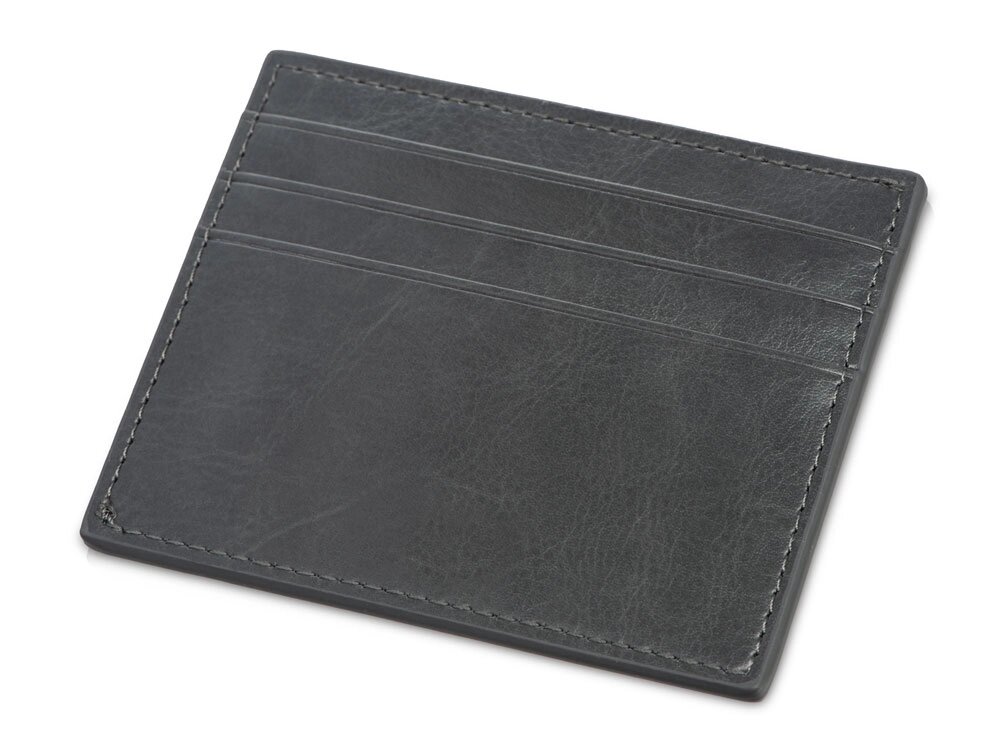 Картхолдер для 6 пластиковых карт с RFID-защитой Fabrizio, серый от компании ТОО VEER Company Group / Одежда и сувениры с логотипом - фото 1