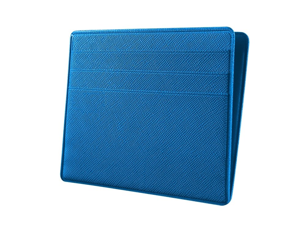 Картхолдер для денег и шести пластиковых карт Favor, синий от компании ТОО VEER Company Group / Одежда и сувениры с логотипом - фото 1