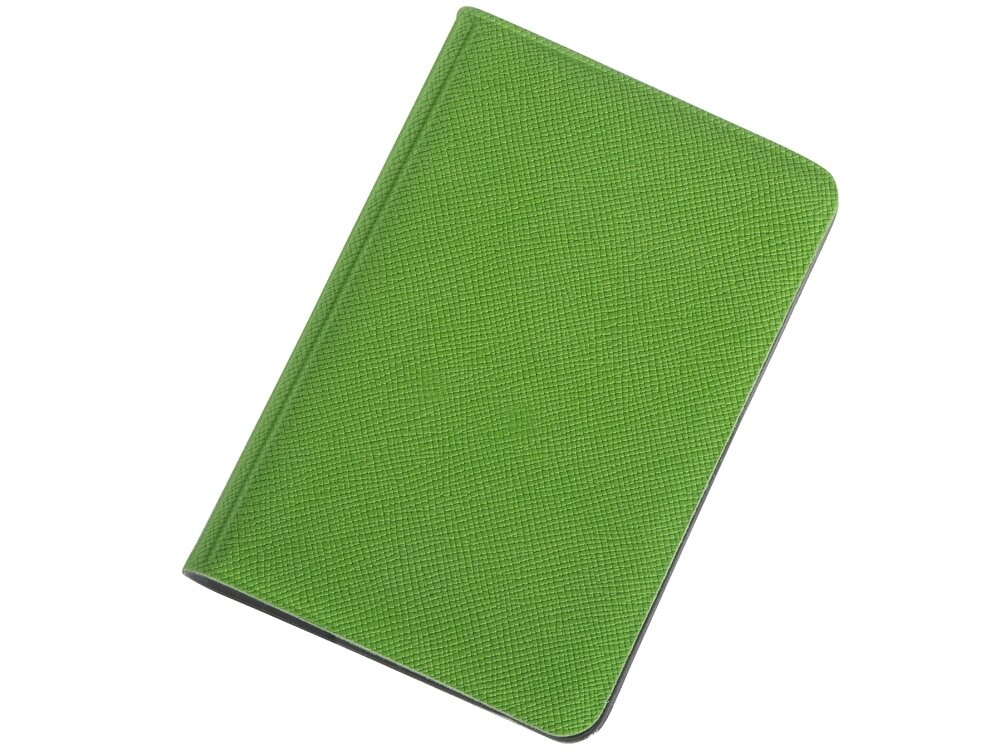 Картхолдер для 2-х пластиковых карт Favor, зеленое яблоко от компании ТОО VEER Company Group / Одежда и сувениры с логотипом - фото 1