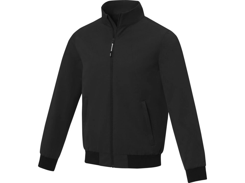 Keefe Легкая куртка-бомбер унисекс, черный от компании ТОО VEER Company Group / Одежда и сувениры с логотипом - фото 1