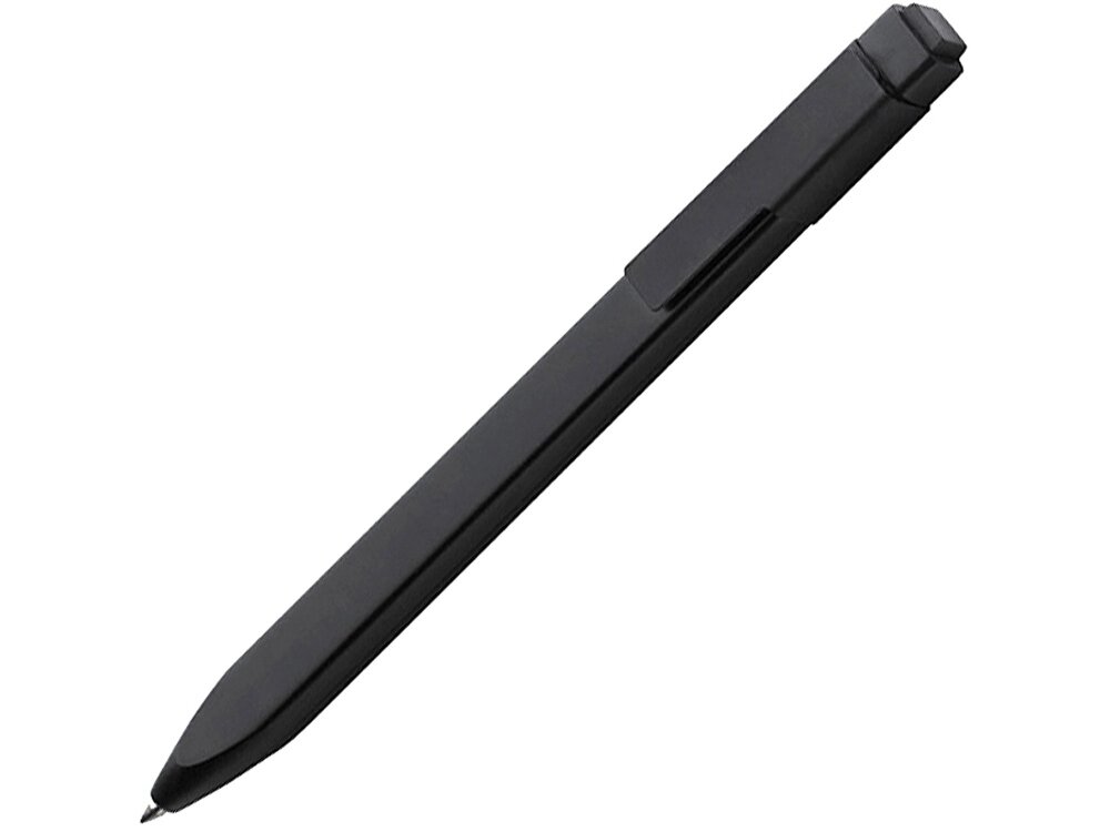 Классическая Авт. шариковая ручка Click, 0,5 мм, черный от компании ТОО VEER Company Group / Одежда и сувениры с логотипом - фото 1
