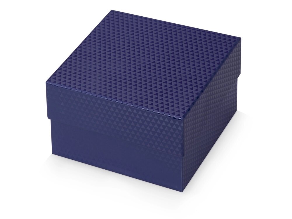 Коробка подарочная Gem S, синий от компании ТОО VEER Company Group / Одежда и сувениры с логотипом - фото 1