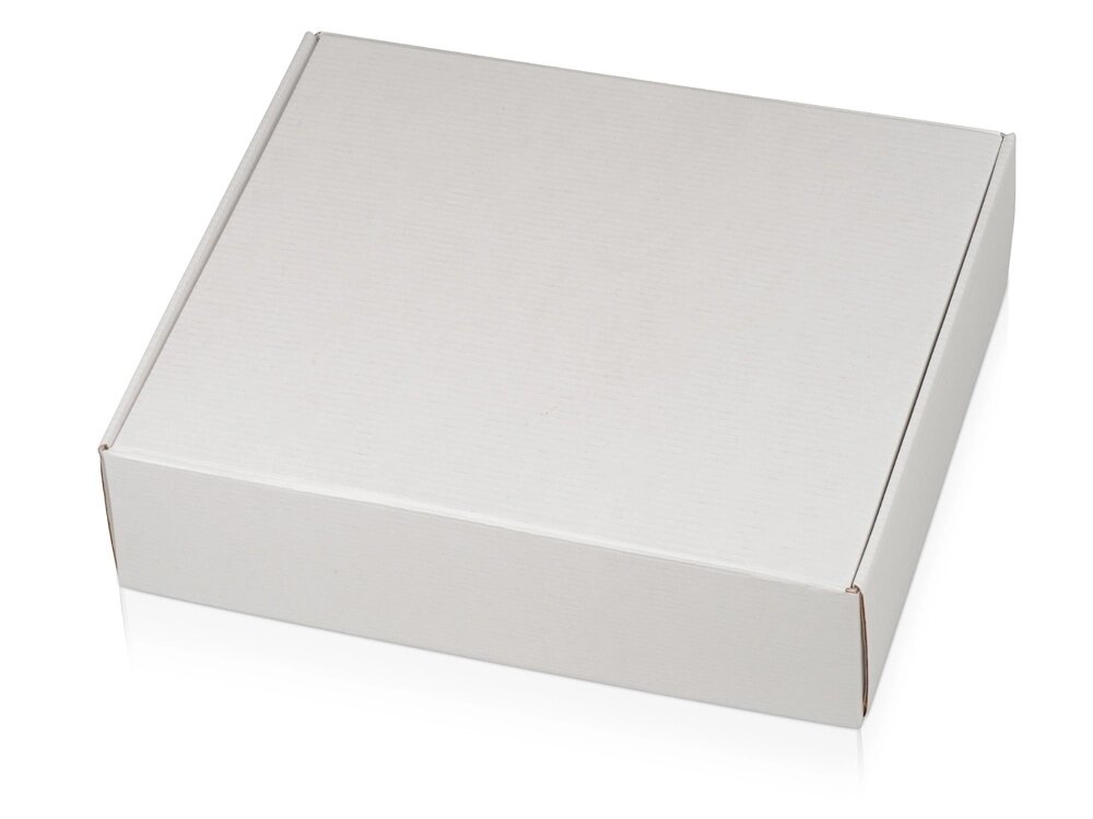 Коробка подарочная Zand XL, белый от компании ТОО VEER Company Group / Одежда и сувениры с логотипом - фото 1