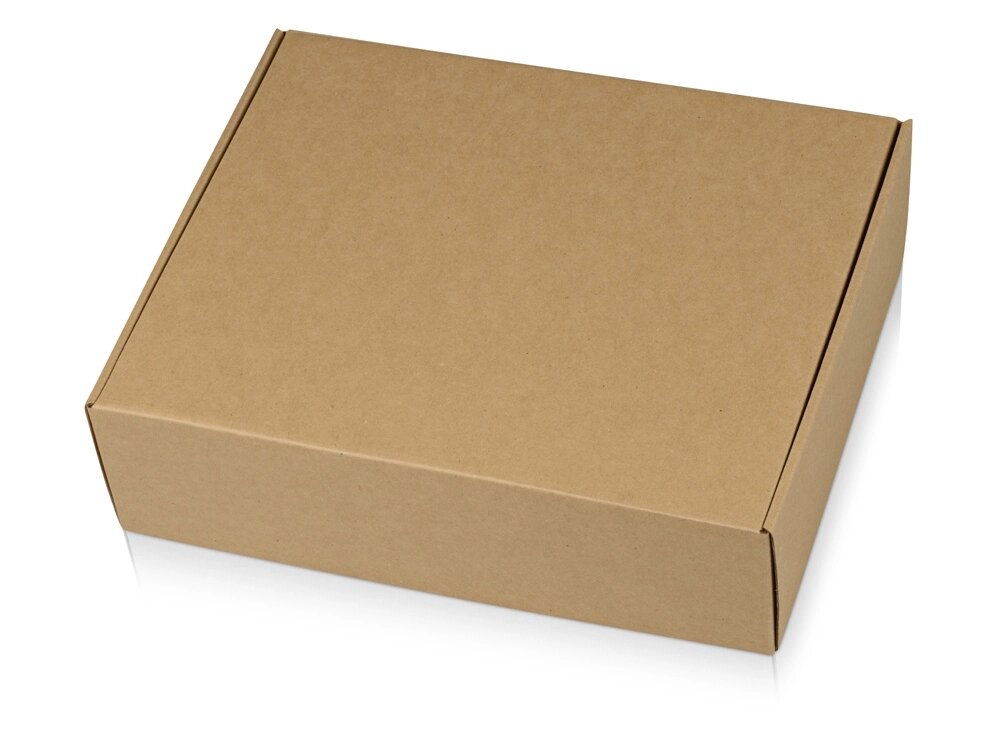 Коробка подарочная Zand XL, крафт от компании ТОО VEER Company Group / Одежда и сувениры с логотипом - фото 1